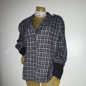 Tweed Jacket Joseph Ribkoff Black